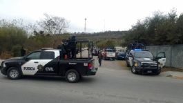 Foto que representa a Cinco presuntos delincuentes abatidos durante enfrentamiento en Los Ramones, Nuevo León