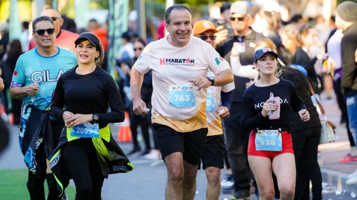 Antonio Astiazarán encabeza el Maratón Internacional de Hermosillo; participan más de dos mil competidores