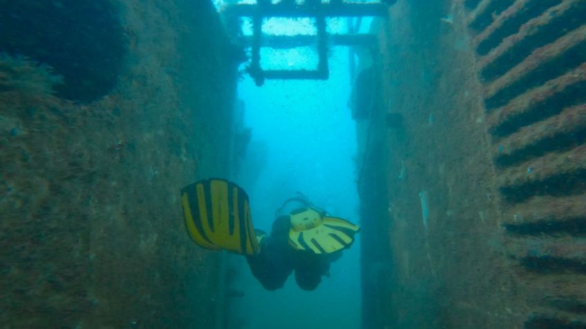 Primer Arrecife Artificial Sonorense registra avance superior al 70%, informa gobernador Alfonso Durazo