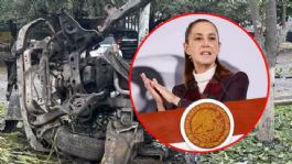 Foto que representa a Coche bomba en Michoacán: Sheinbaum pide a FGR explicar reclasificación del delito de terrorismo