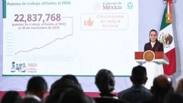Foto que representa a México alcanza récord histórico de empleo: más de 22.8 millones de puestos afiliados al IMSS