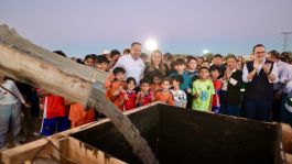 Foto que representa a Sonora: Antonio 'Toño' Astiazarán da inicio a obra del Cárcamo Norte en Hermosillo