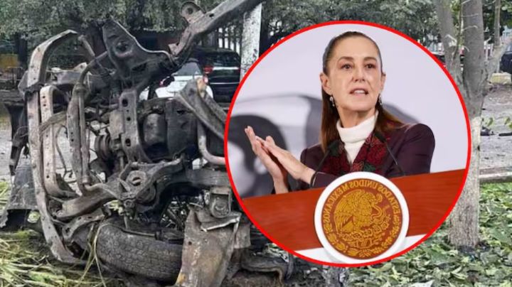 Coche bomba en Michoacán: Sheinbaum pide a FGR explicar reclasificación del delito de terrorismo