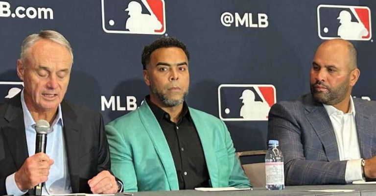 Manfred, Cruz y Pujols anunciaron un juego amistoso ante los Detroit Tigers