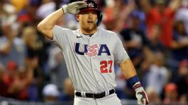Foto que representa a Estados Unidos no descarta a Mike Trout para jugar el Clásico Mundial de Beisbol