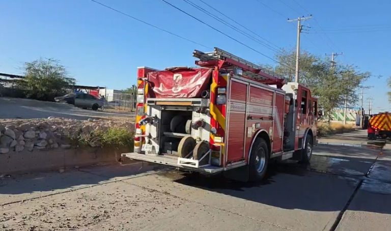 Personal de Bomberos logró controlar la situación 