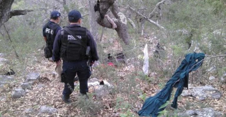 El avión donde viajaba se desplomó en  en el municipio de Iturbide en Nuevo León, México