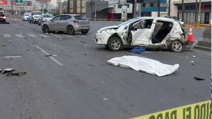 Fatal accidente en Nuevo León: Choque causa muerte de un joven y deja tres lesionados