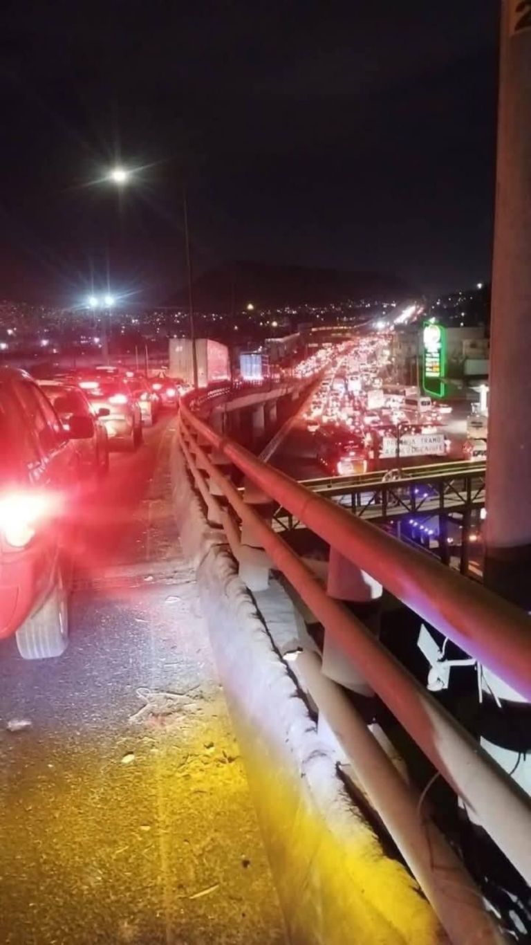 Accidente en la México-Puebla
