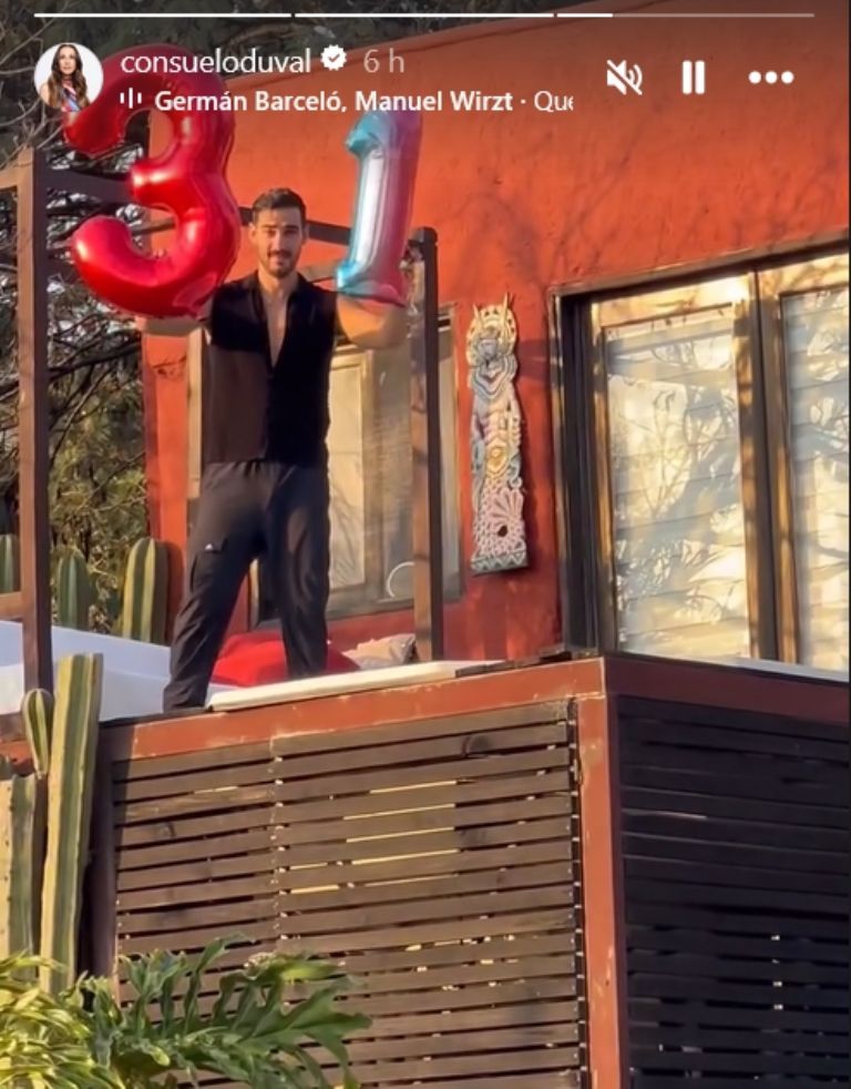 Consuelo Duval celebra el cumpleaños de Michele Duval