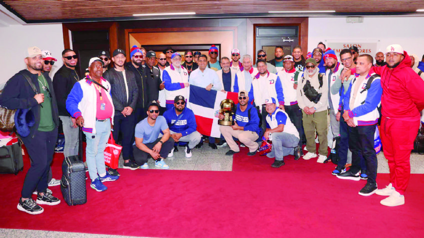 República Dominicana es recibido a lo grande tras conquistar la Serie del Caribe 2025
