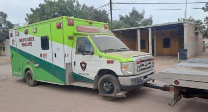 Grupo de Rescate 'Lince Navojoa' busca recuperar su ambulancia descompuesta