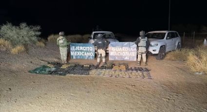 Golpe al crimen en Sonora: Aseguran arsenal y vehículos durante operativo en Pitiquito