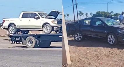 Brutal accidente carretero al norte de Ciudad Obregón deja una víctima; auto cayó a canal