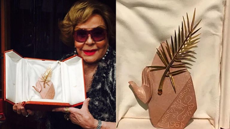 La Palma de Oro de Silvia Pinal seguirá en su casa