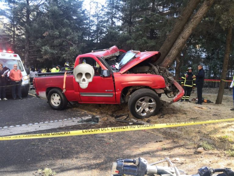 Accidente en la México-Toluca