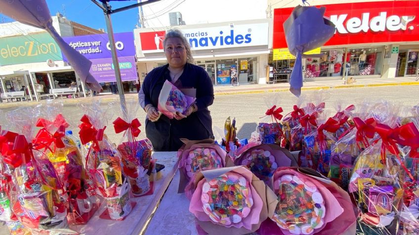 Comerciantes de Navojoa 'suspiran' gracias a las ventas del Día del Amor y la Amistad