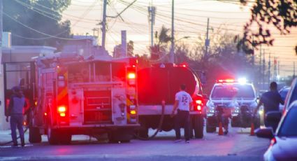 Se registra incendio dentro de inmueble en Hermosillo; dos personas quedaron atrapadas