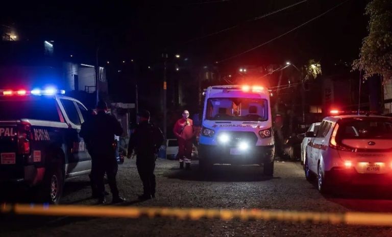 Balacera en Almoloya de Juárez