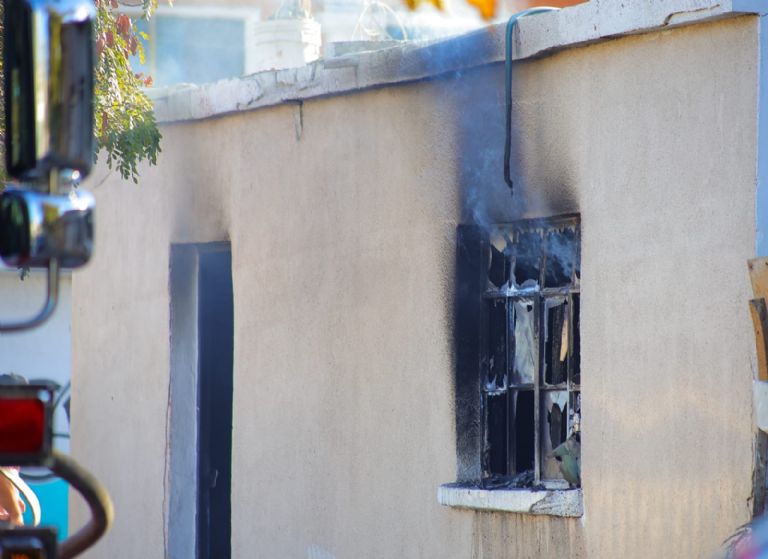 El fuego se extendió por todo el interior del inmueble