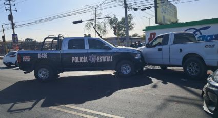 FOTOS: Patrulla de la PESP choca contra autos particulares en Ciudad Obregón, Sonora