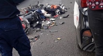 Fatal accidente: Adolescente muere aplastado por tráiler en la Texcoco-México