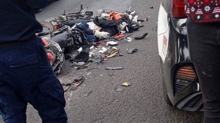 Accidente en la Texcoco-México