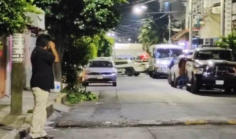 Balacera en Iztapalapa