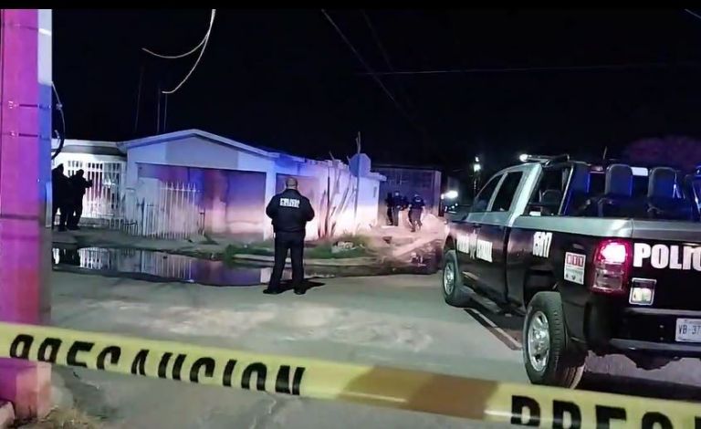 La vivienda donde se realizaron los disparos de arma de fuego