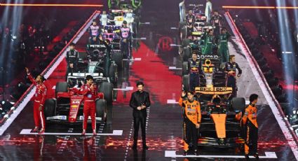 Al estilo Hollywood, con alfombra y música la F1 lanza su temporada 2025