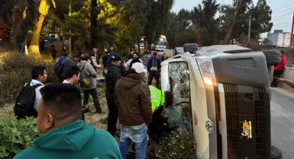 Caos en la México-Pachuca: Fuerte accidente deja 11 heridos y bloqueo colapsa la vialidad