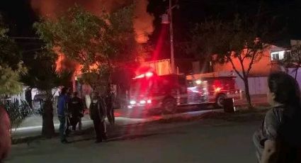 Voraz incendio en Ciudad Obregón causa pánico y moviliza a las autoridades de Cajeme