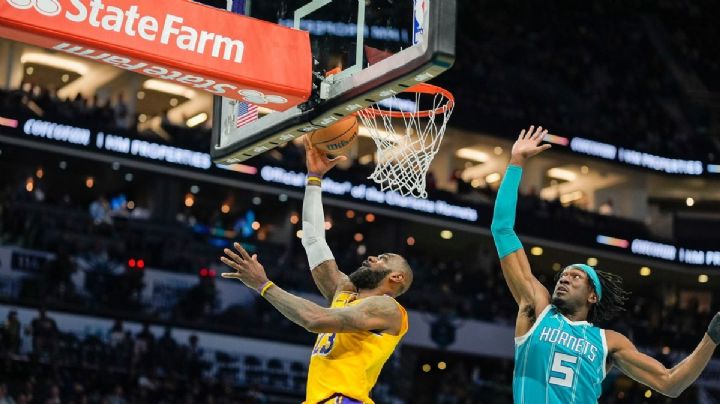 Charlotte Hornets vs Los Ángeles Lakers EN VIVO: Horario y donde ver la NBA en México