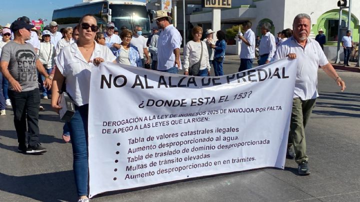 Movimiento Familiar por Navojoa convoca a segunda marcha contra alza de predial