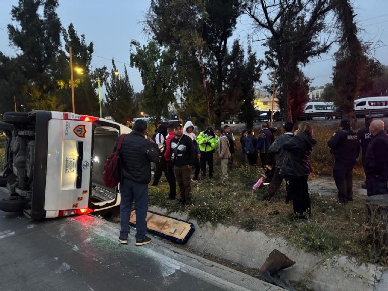Accidente en la México-Pachuca