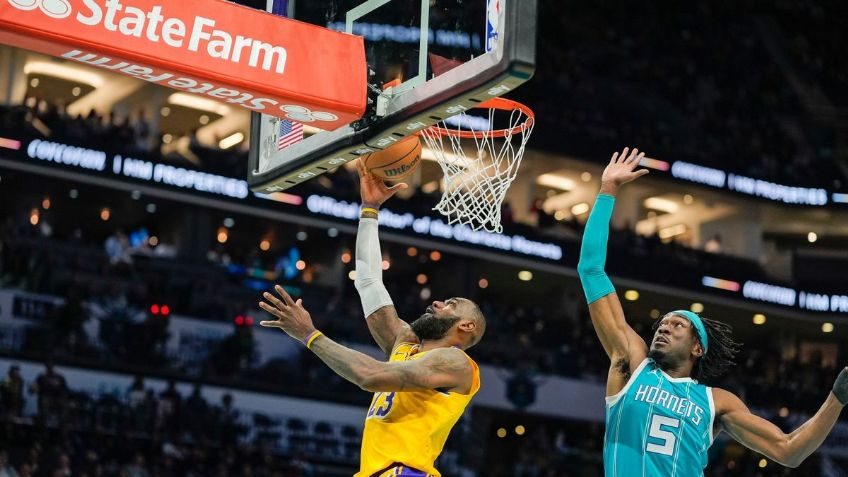 Charlotte Hornets vs Los Ángeles Lakers EN VIVO: Horario y donde ver la NBA en México