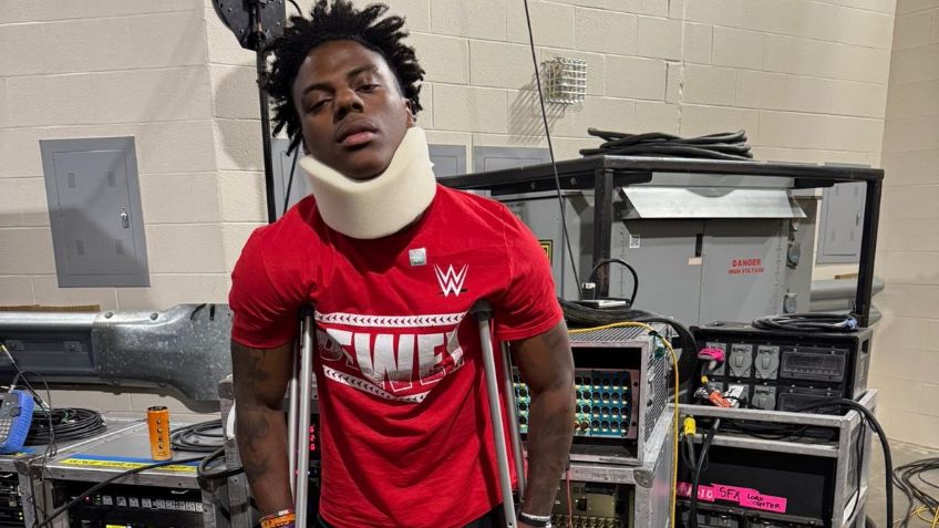 VIDEO: Así fue el brutal golpe que recibió IShowSpeed en Royal Rumble 2025 de la WWE