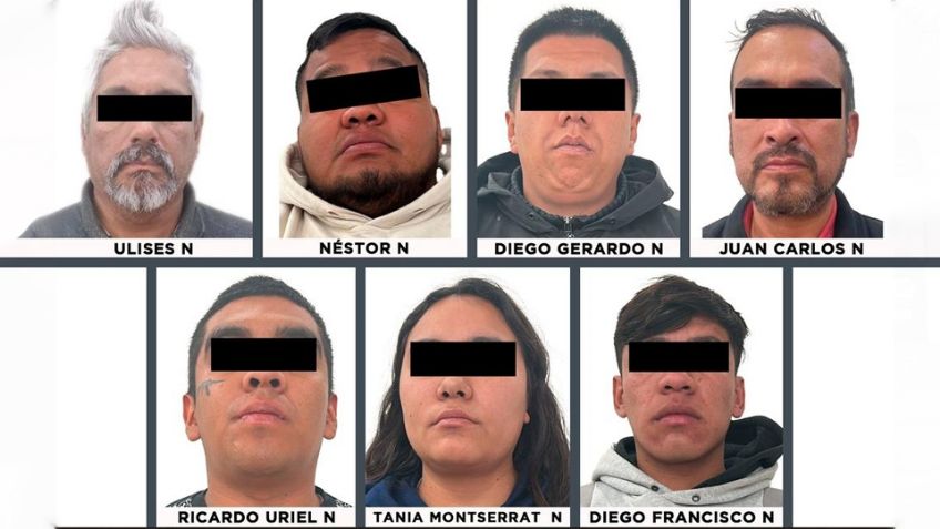 Detienen a siete implicados en doble asesinato en centro de rehabilitación de Edomex