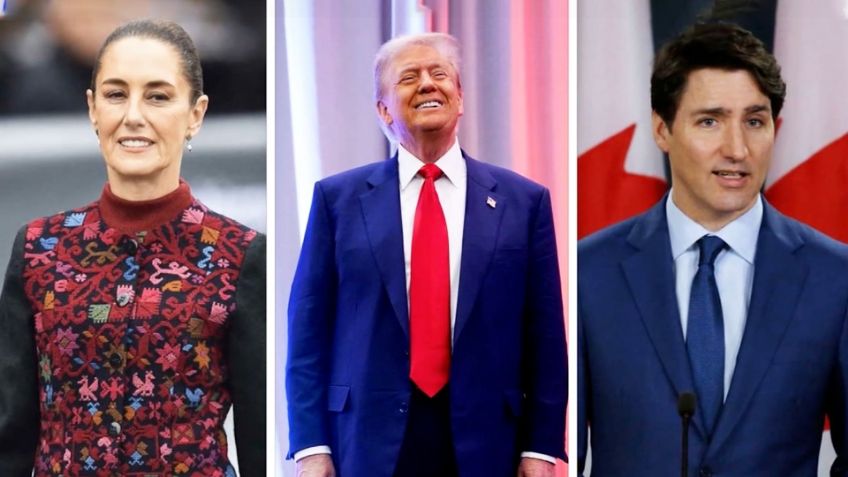 Trump se abre al diálogo: Hablará con Sheinbaum y Trudeau antes de imponer aranceles