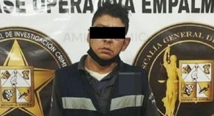 Detienen a José Trinidad por abuso contra menor de edad en Empalme; ya fue vinculado