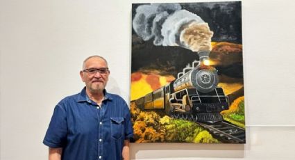 El empalmense Jesús Ernesto participa en exposición pictórica de Hermosillo