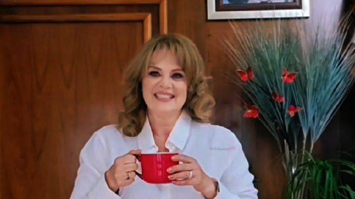 Erika Buenfil felicita a Angélica Rivera por su romance pese a que ella lo niega
