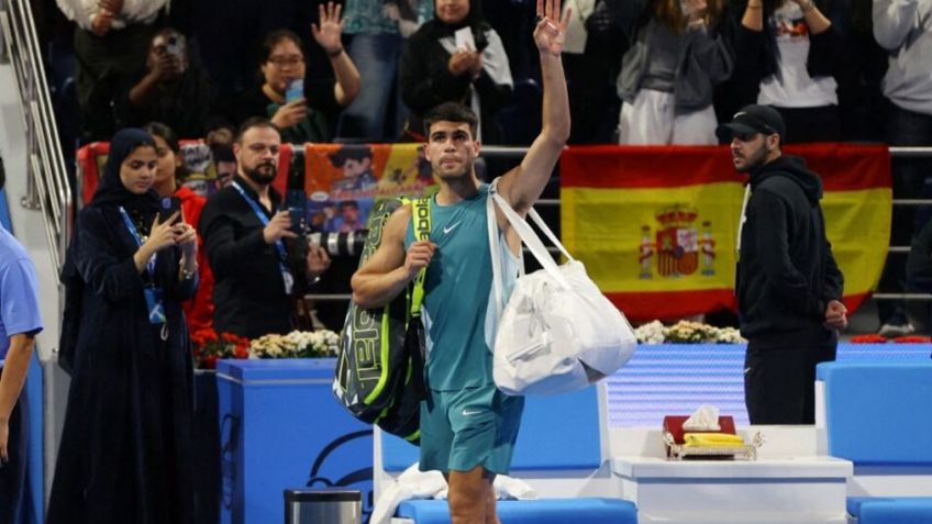 Carlos Alcaraz es sorprendido por Jiri Lehecka y queda fuera en el Qatar Open