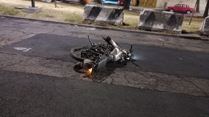 Fatídico accidente: Motociclista muere al derrapar en la calzada Ignacio Zaragoza