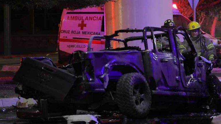 Detienen a adolescente que provocó choque en Hermosillo