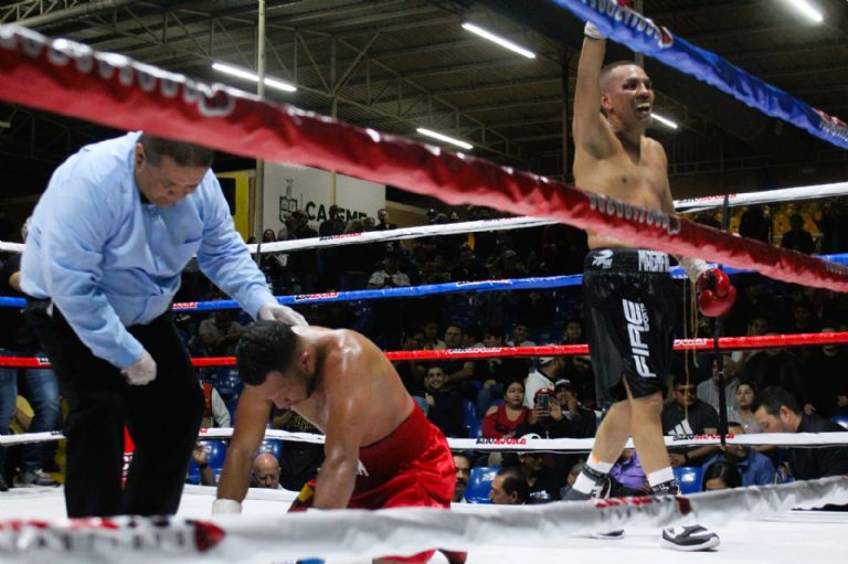 Díaz noqueó a su rival