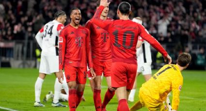 La aplanadora del Bayern golea al Frankfurt y se afianza en la cima de la Bundesliga