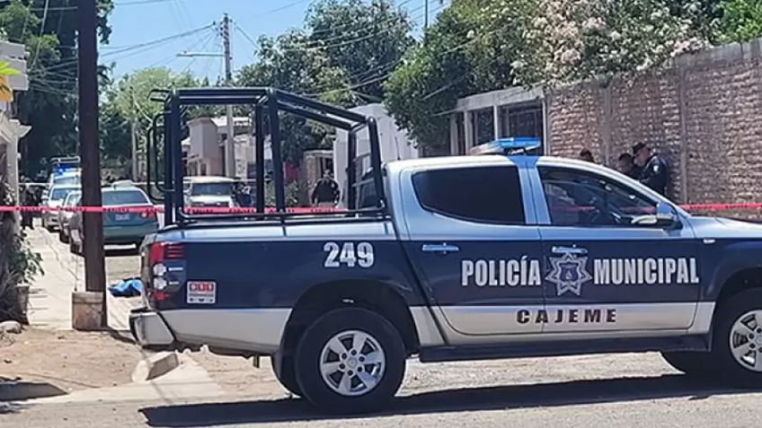 Violenta mañana en Ciudad Obregón: Sicarios acribillan a joven en plenas calles del Centro