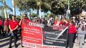 Foto ilustrativa de la nota titulada Profesores de Ciudad Obregón se manifiestan contra ley del ISSSTE