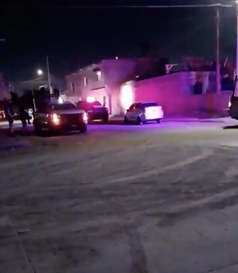 Balacera en la colonia Aves del Castillo moviliza a las autoridades. Foto: Facebook
